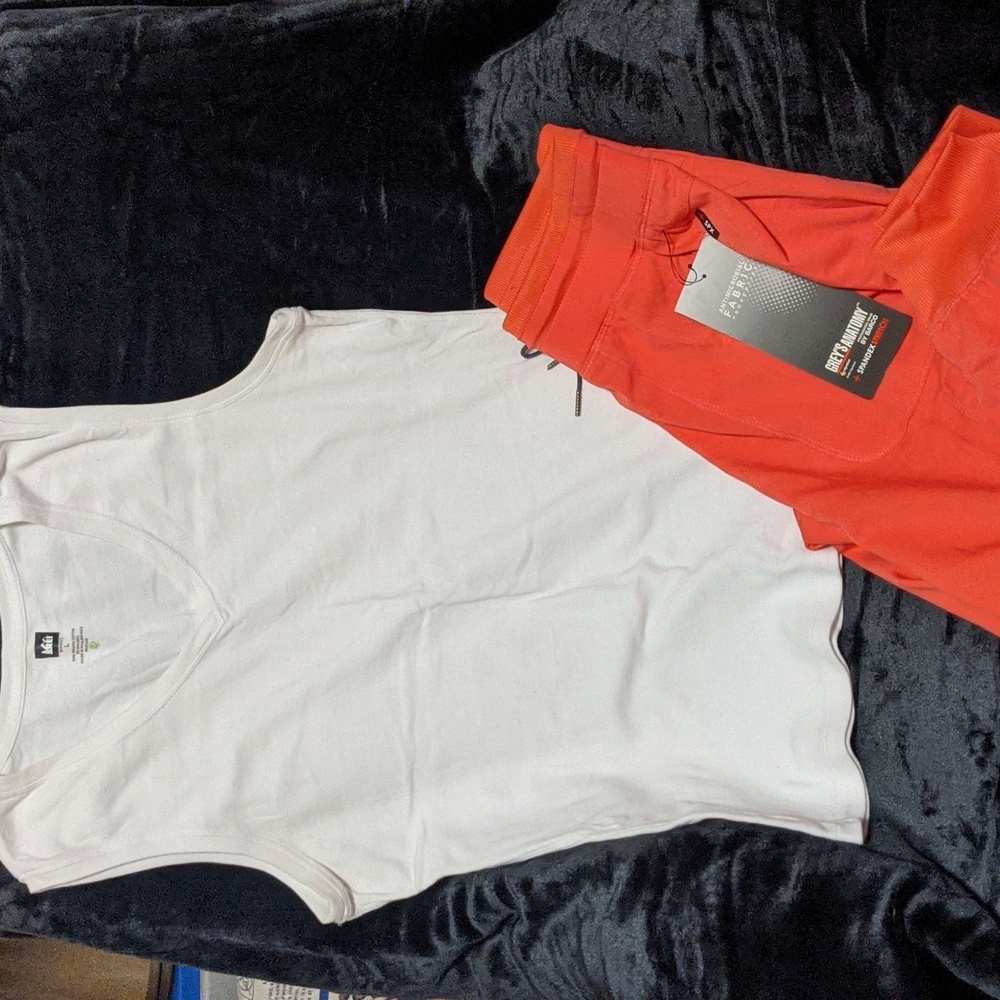Grey's Anatomy Spandex Pants & REI Women's Top (curated set)